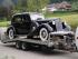 Packard Oldtimer auf Anhänger